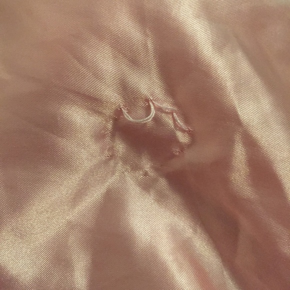 Carter's Pink White Bunny Rabbit Satin Trim Plush Security Blanket Lovey - Picture 5 of 7